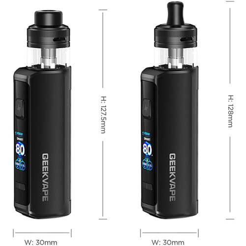 Dimensions du pod Geekvape Force